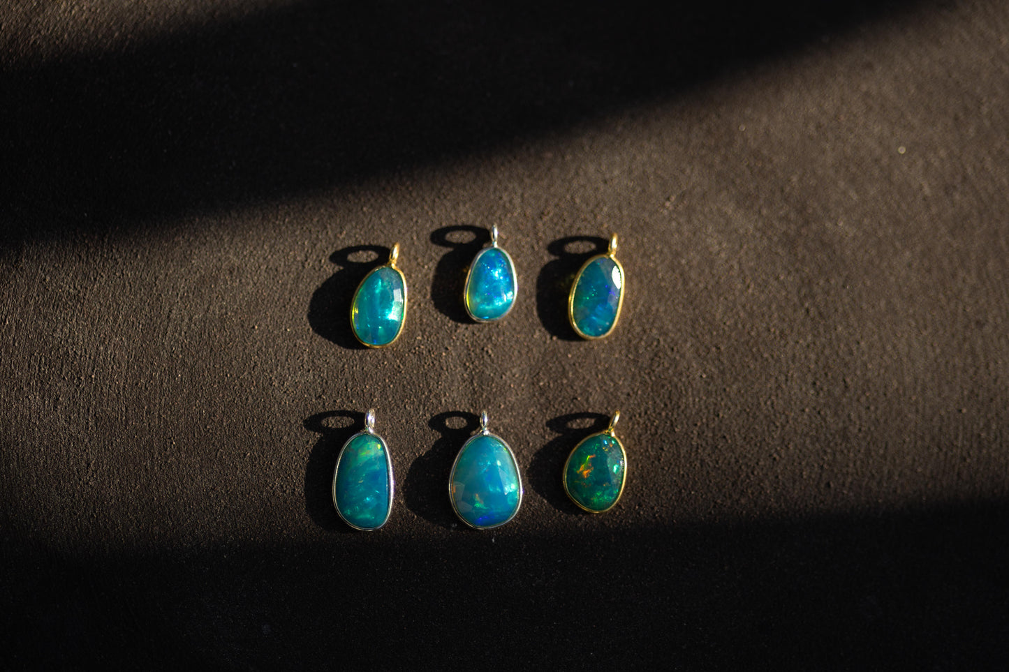 Ethiopian opal pendant