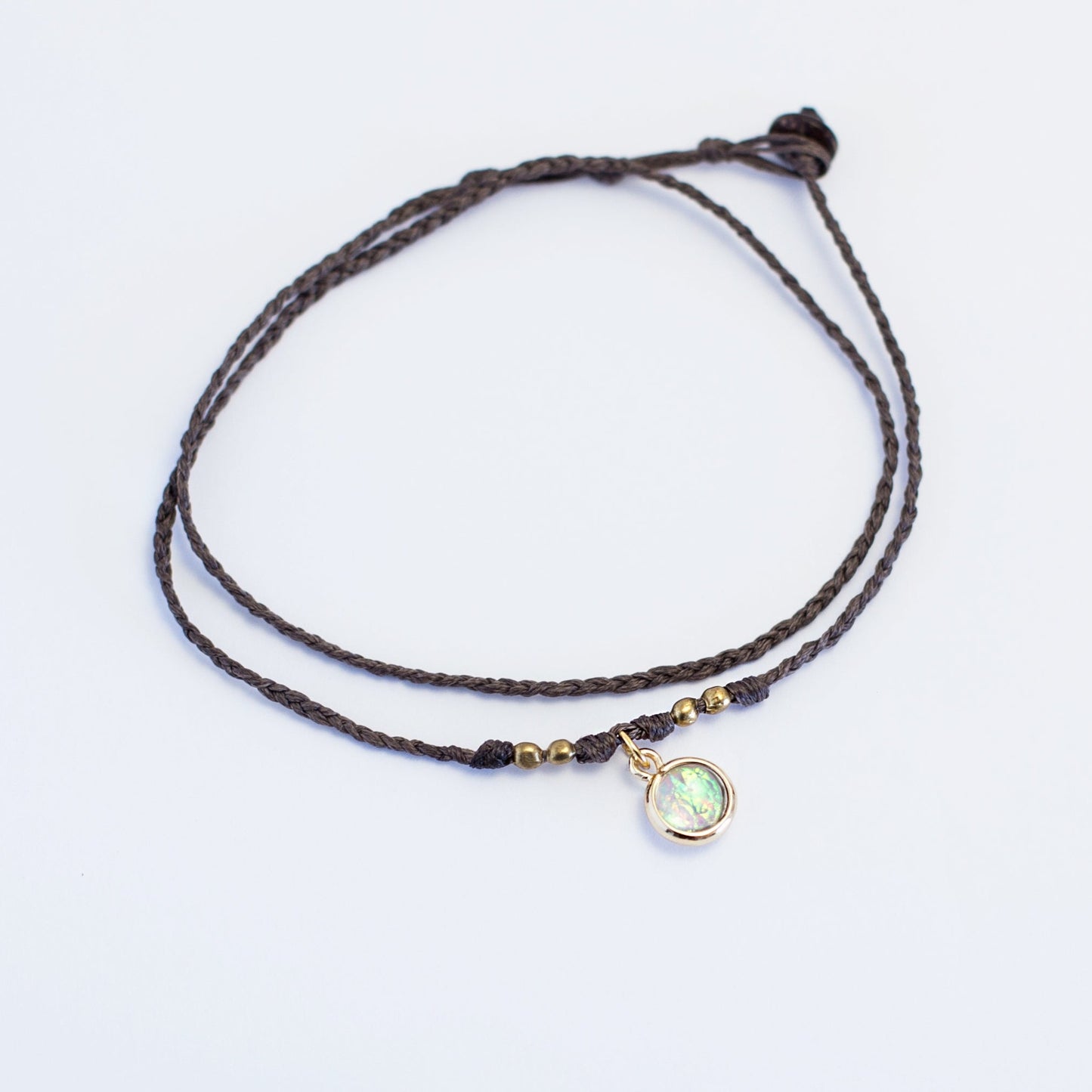 Asha blue anklet