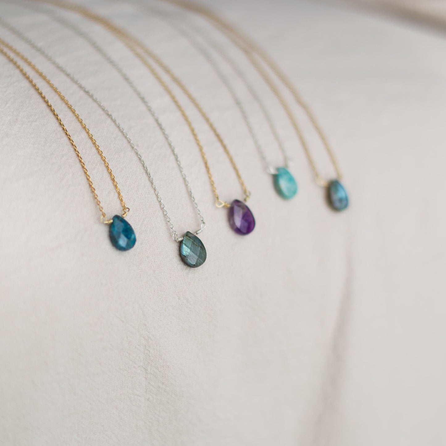 Raksha Labradorite Necklace