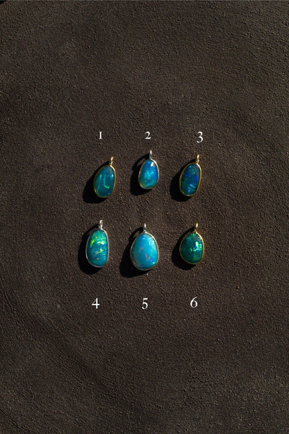 Ethiopian opal pendant