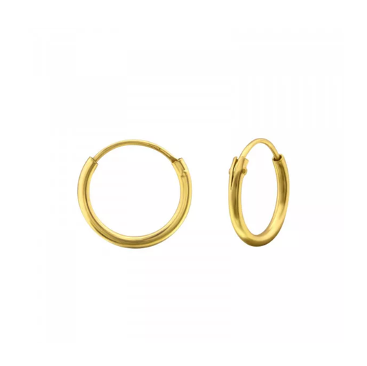 8 mm HOOPS (Gold)