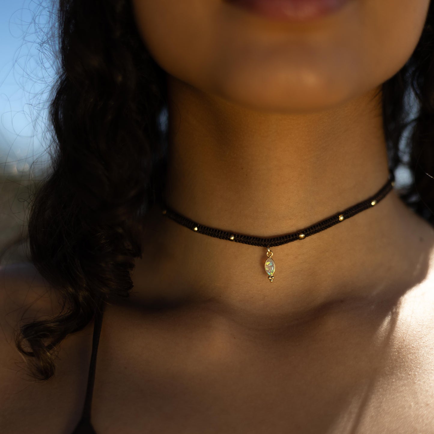 Aya Macrame Choker
