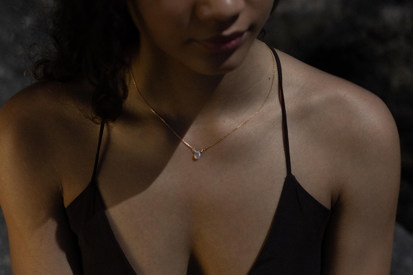 Luma Faceted Necklace