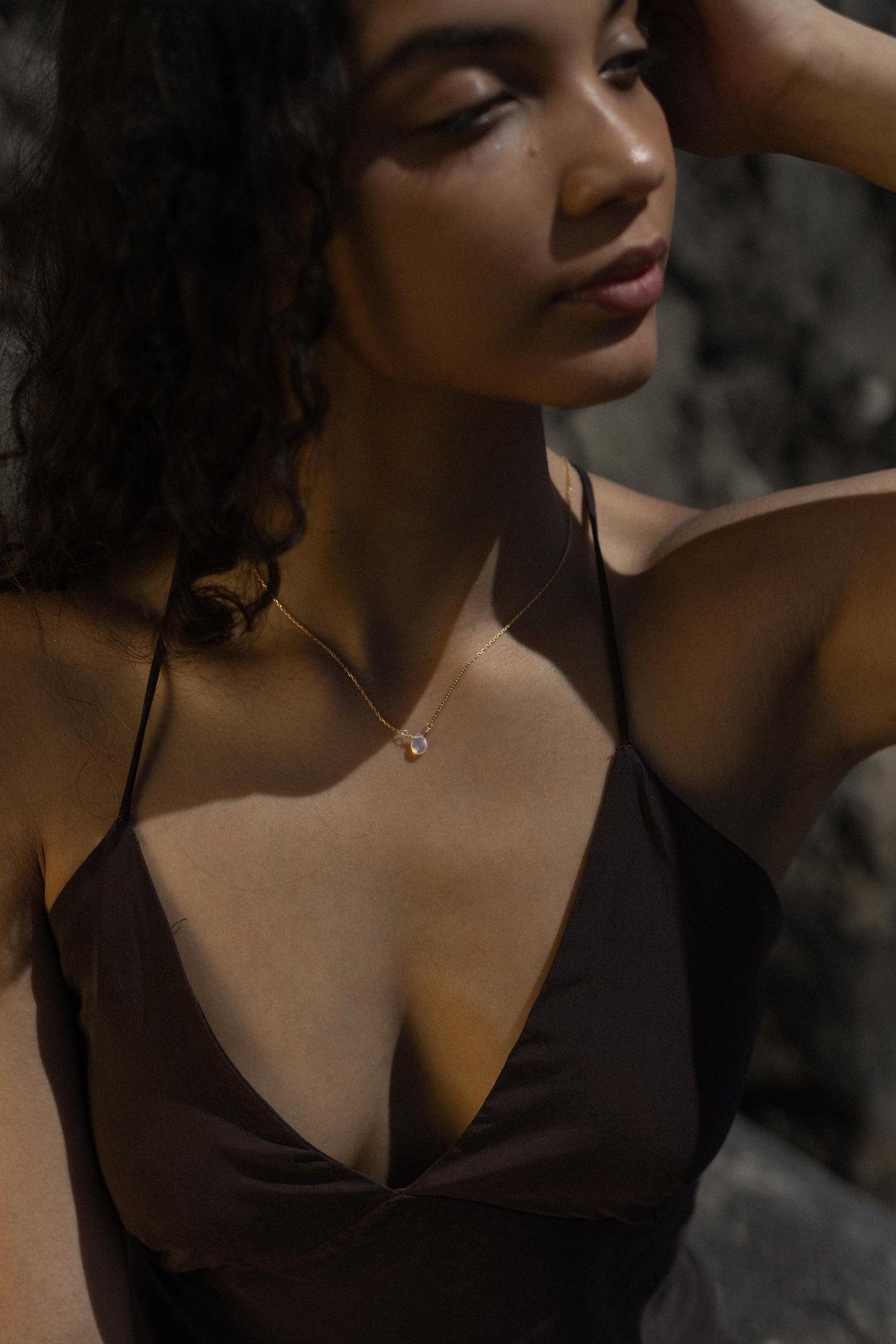 Luma Faceted Necklace