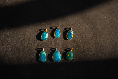Ethiopian opal pendant