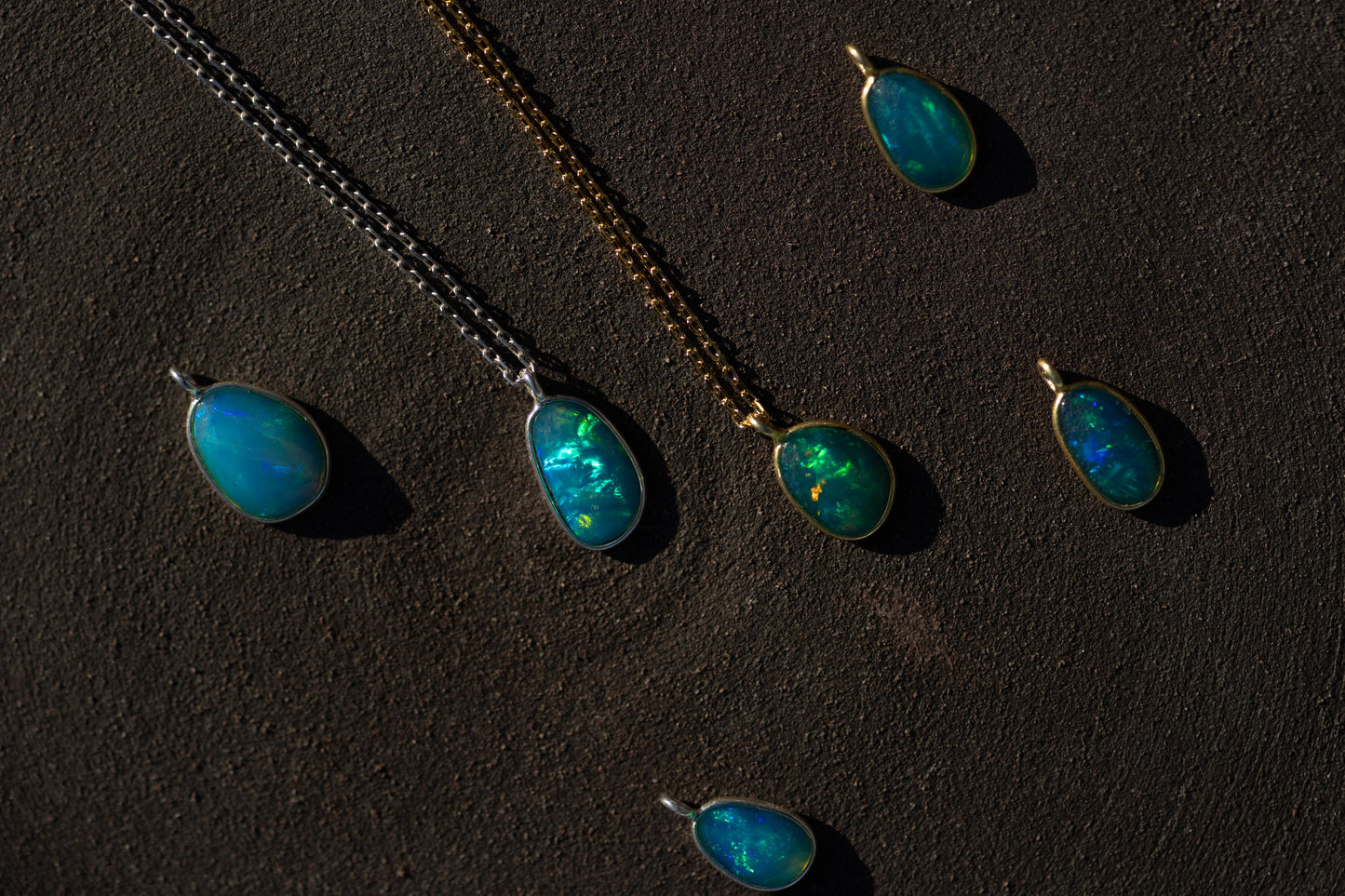 Ethiopian opal pendant