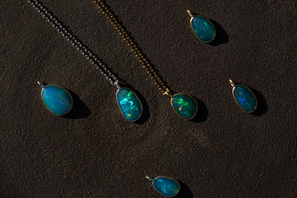 Ethiopian opal pendant