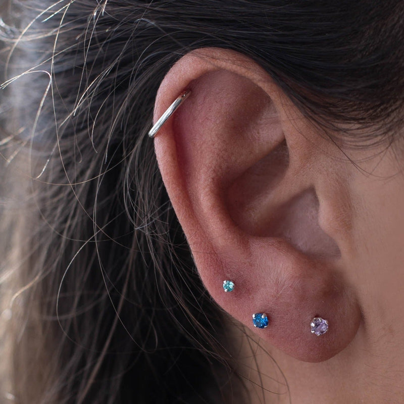 Pendientes Akasa 2 mm