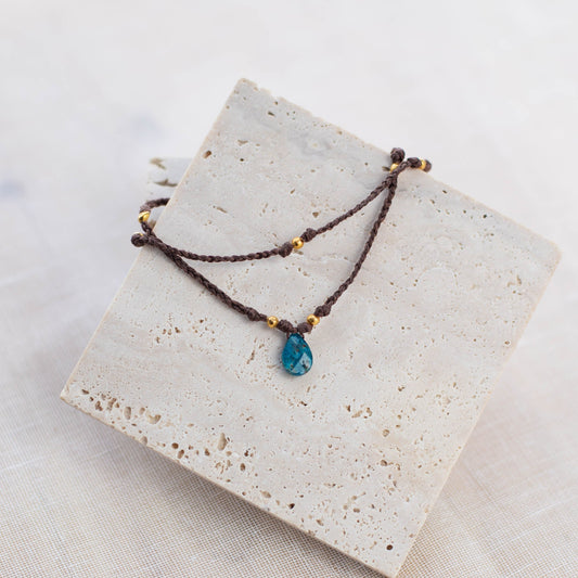 PRANAYA APATITE ANKLET