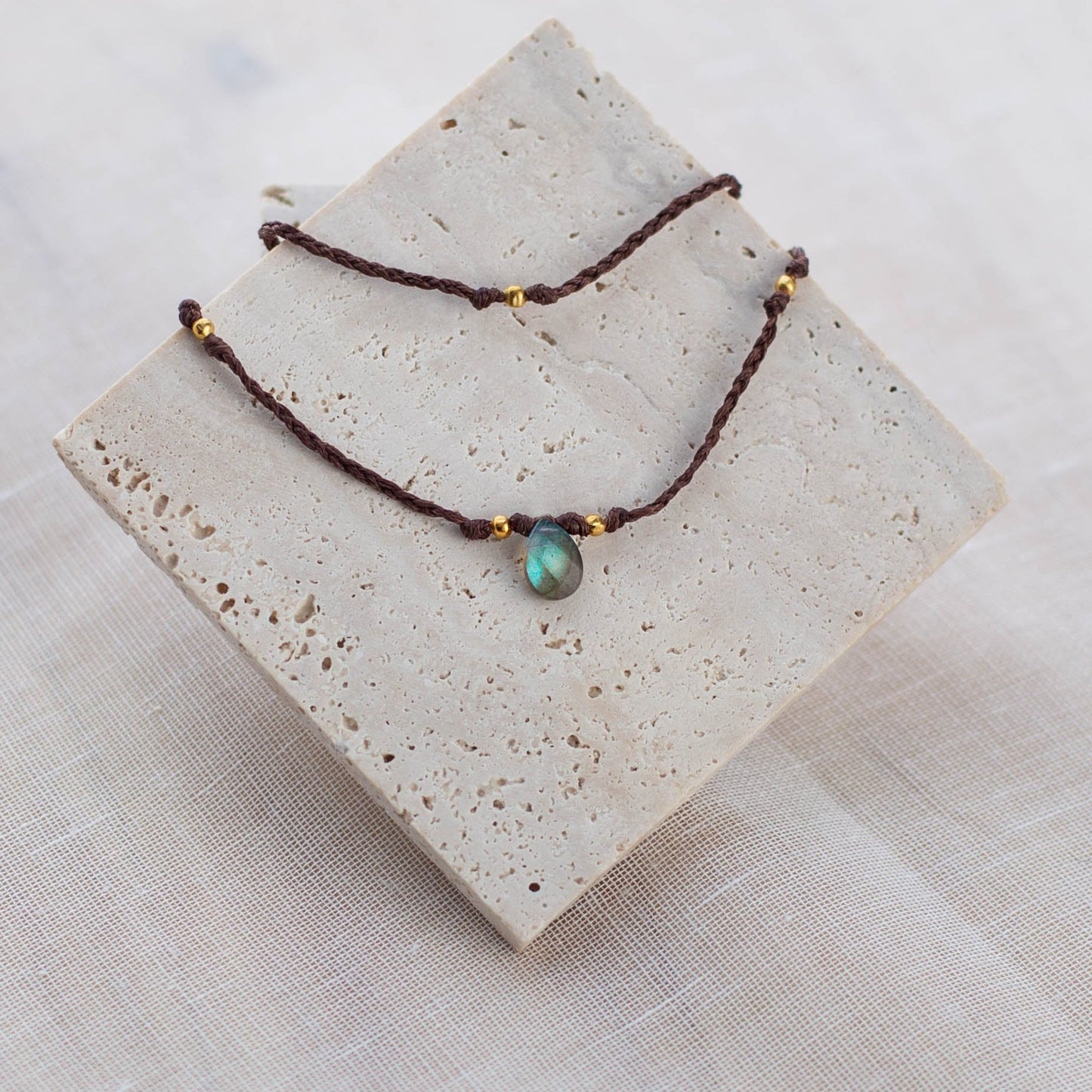 PRANAYA APATITE ANKLET