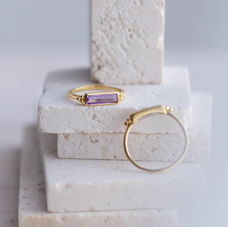 Anillo Nila Amatista