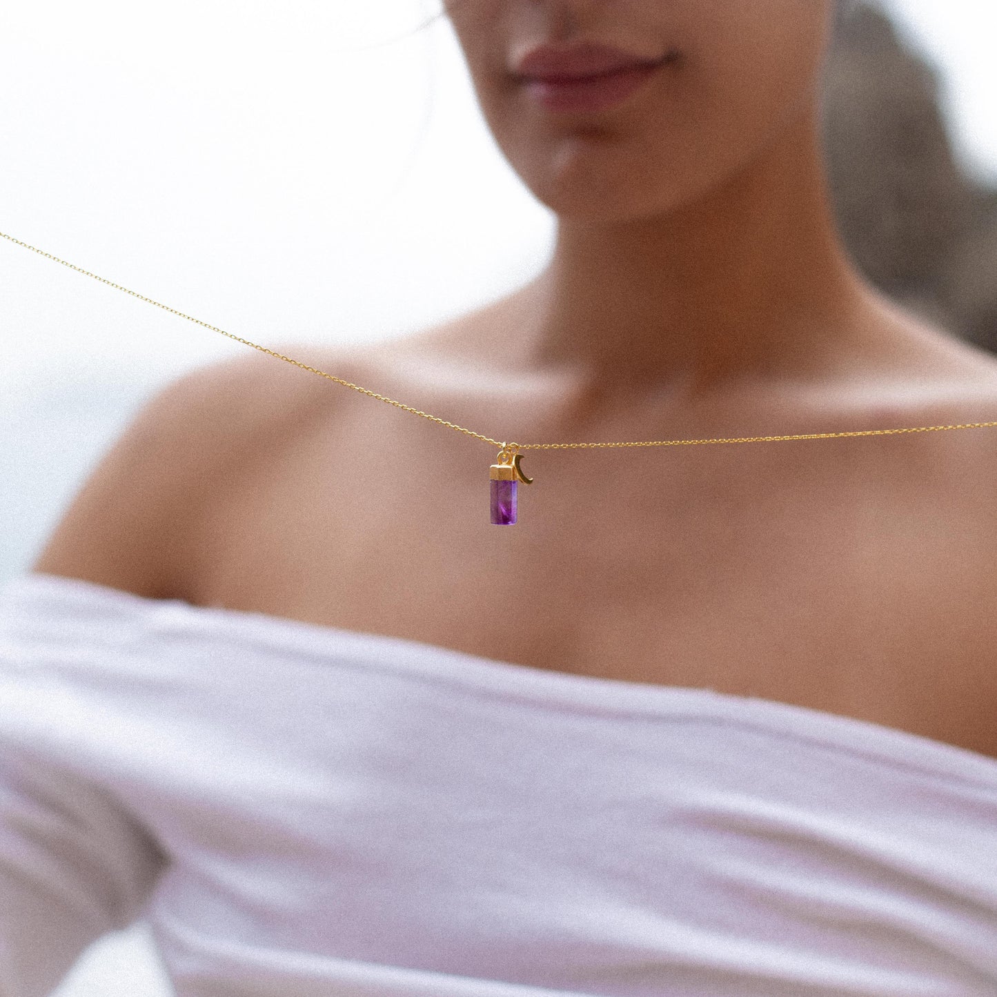 Vikasa Moon necklace