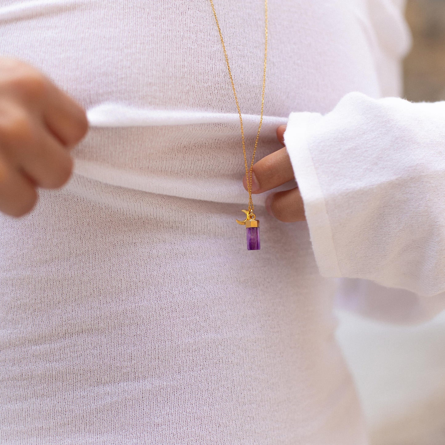 Vikasa Moon necklace