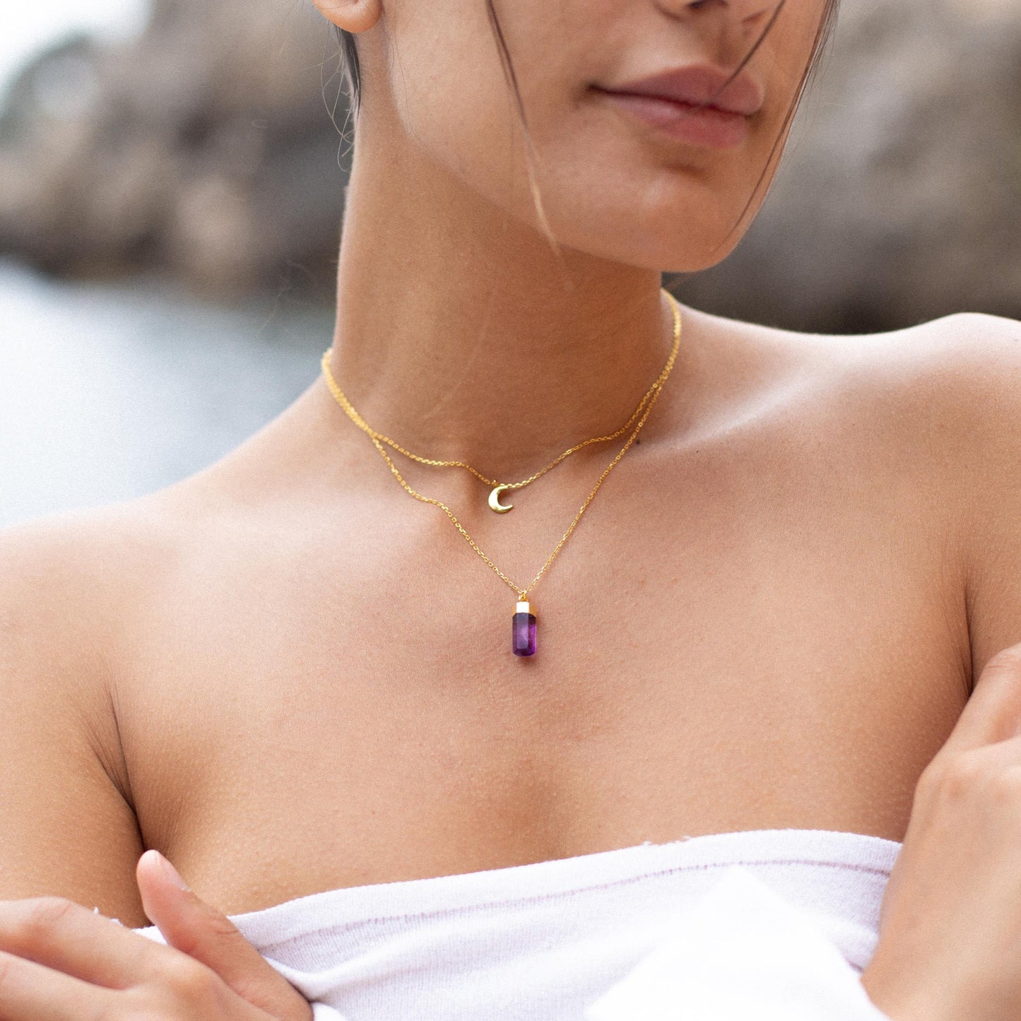 Vikasa Moon necklace