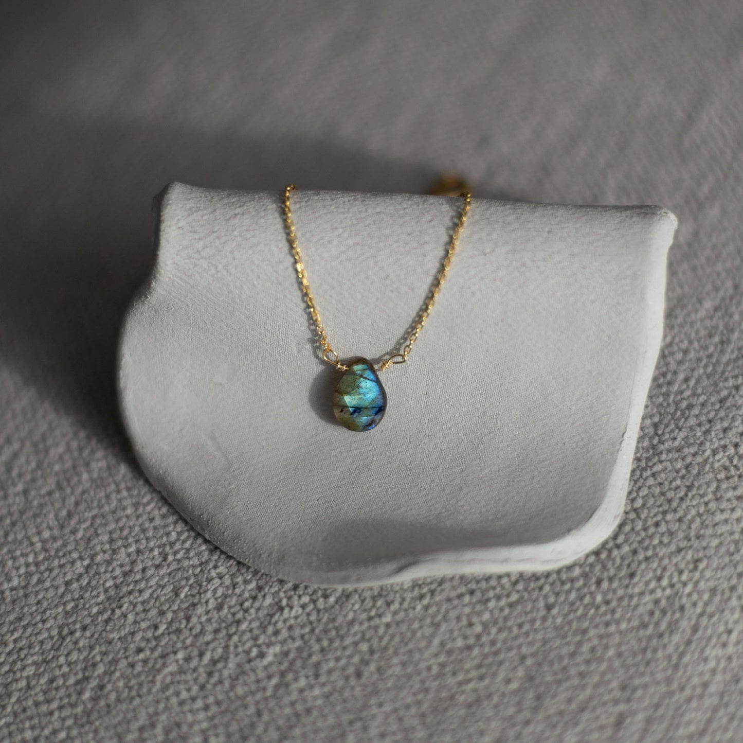 Raksha Labradorite Necklace 