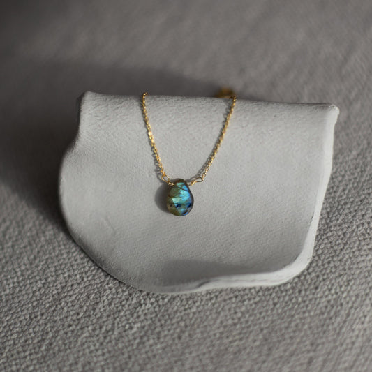 Raksha Labradorite Necklace 