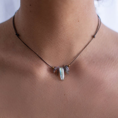 LABRADORITE NECKLACE