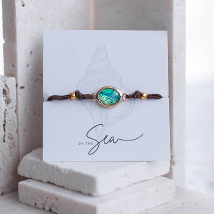 BLAUES OPAL-ARMBAND