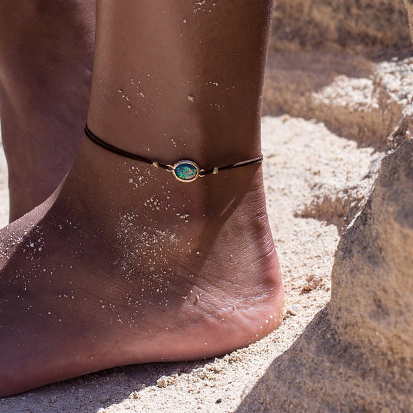 Tobillera Opal Simple