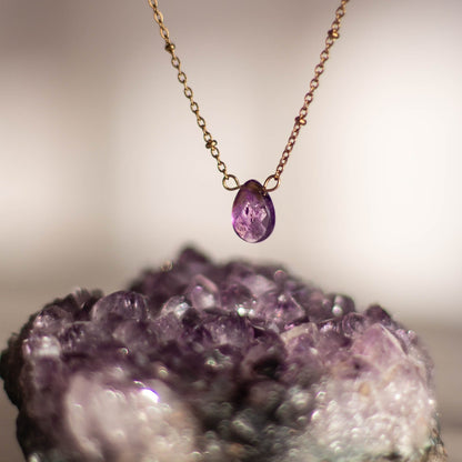 RAKSHA AMETHYST NECKLACE