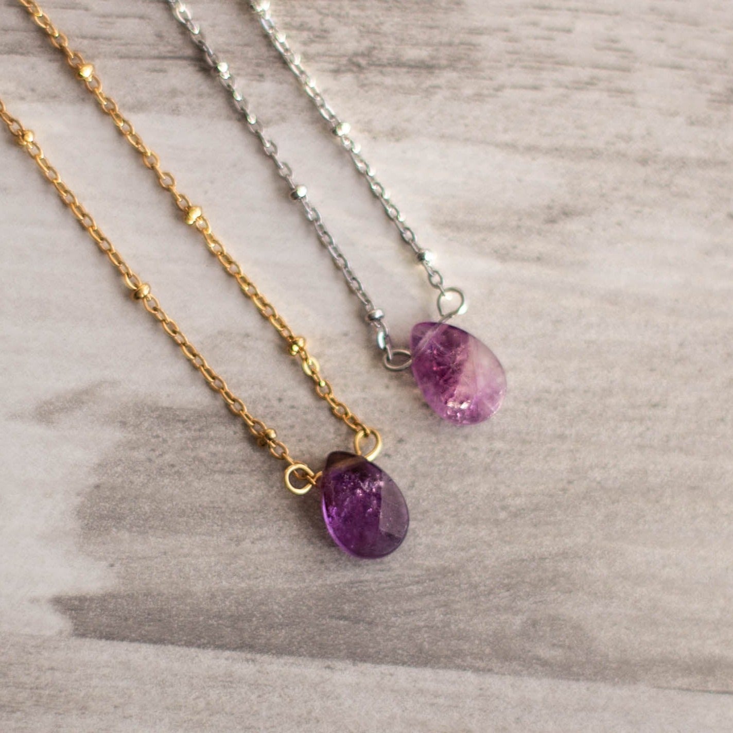 RAKSHA AMETHYST NECKLACE