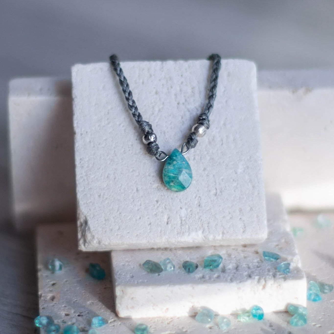 RAKSHA AMAZONITE NECKLACE