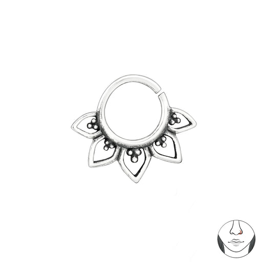 PIERCING DHARA PLATA