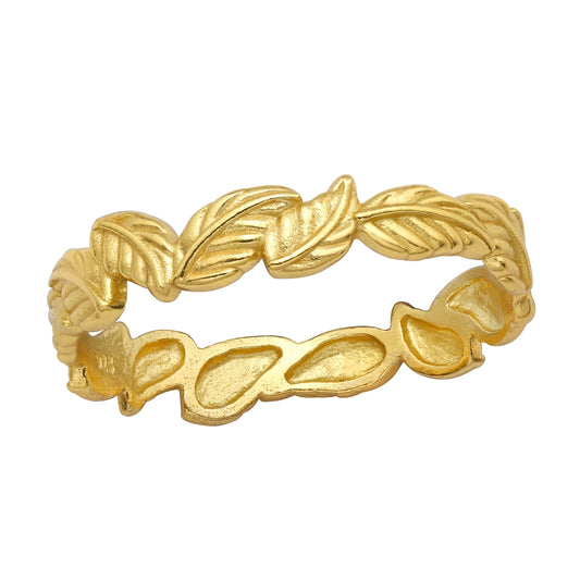 GOLD PLATED INDRA RING