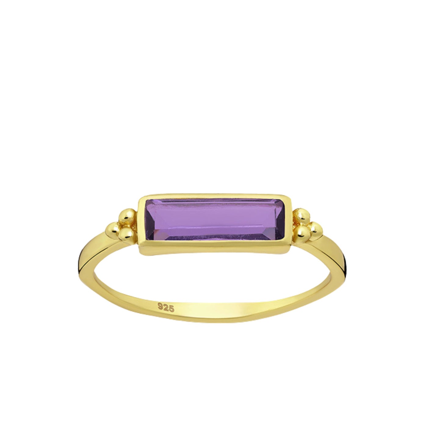 NILA AMETHYST RING