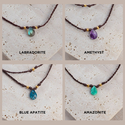 PRANAYA APATITE ANKLET